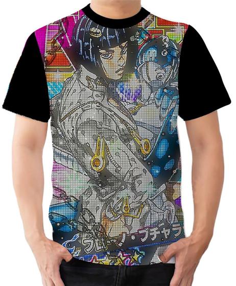 Imagem de Camiseta Camisa Ads JoJo no Kimyou na Bouken Vento Áureo