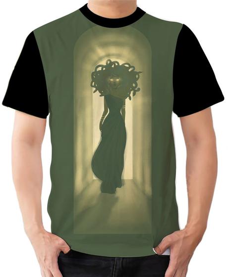 Imagem de Camiseta Camisa Ads Medusa Mitologia grega Cobra 10