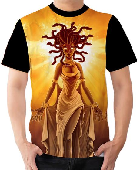 Imagem de Camiseta Camisa Ads Medusa Mitologia grega Cobra 9