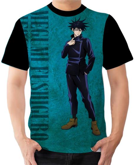 Imagem de Camiseta Camisa Ads  Megumi Fushiguro Jujutsu Kaisen Anime 10