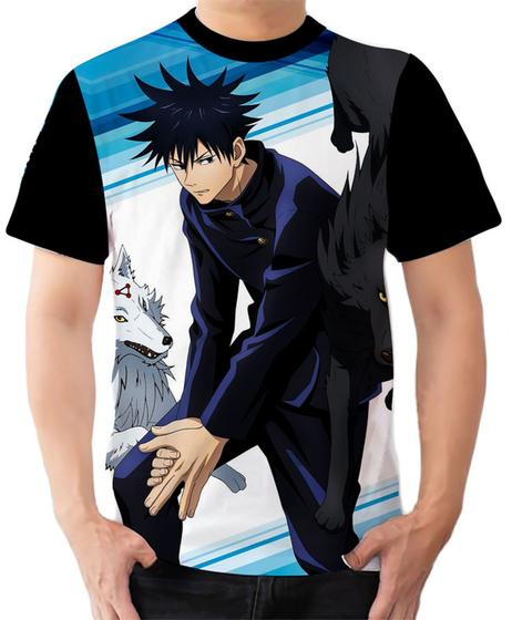 Imagem de Camiseta Camisa Ads  Megumi Fushiguro Jujutsu Kaisen Anime 6