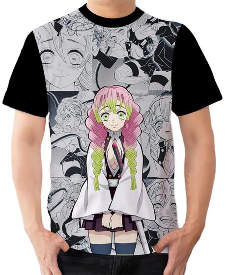 Imagem de Camiseta camisa Ads Mitsuri Kanroji Kimetsu no yaiba