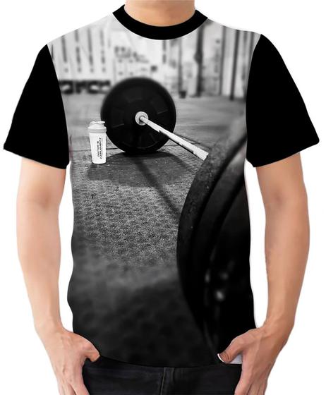 Imagem de Camiseta Camisa Ads Musculação Peso Academia fitness 1