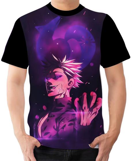 Imagem de Camiseta Camisa Ads Nanatsu no taizai sete pecados Ban Ganância 1