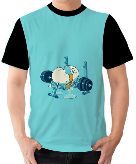 Imagem de Camiseta Camisa Ads Ovo Treino Academia Musculação