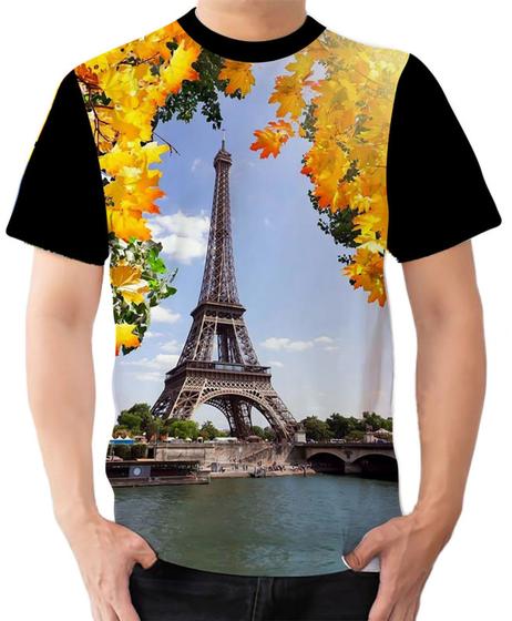 Imagem de Camiseta Camisa Ads Paris Torre Eiffel 2