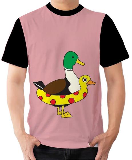 Imagem de Camiseta Camisa Ads  Pato com Boia de Pato