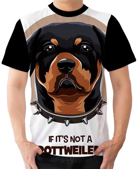 Imagem de Camiseta Camisa Ads  Rottweiler Cachorro Animal cão 2