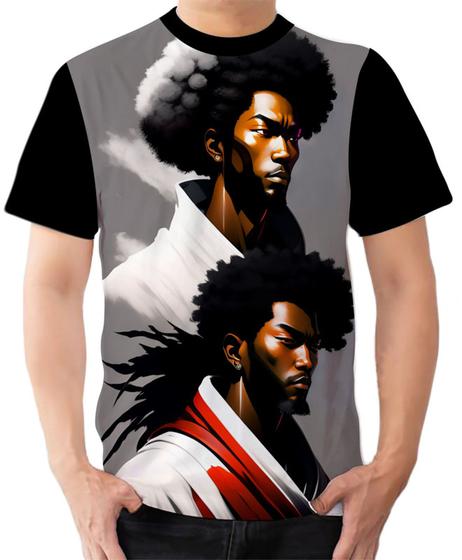 Imagem de Camiseta Camisa Ads Samurai Negro Japão Luta 3