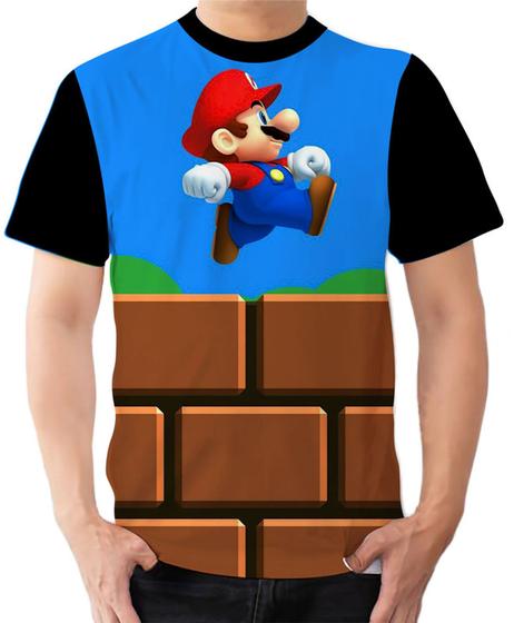 Imagem de Camiseta Camisa Ads Super Mario Boss Jogo