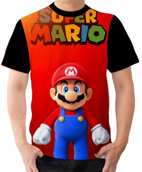 Imagem de Camiseta Camisa Ads Super Mario Luigi Mario boss 8
