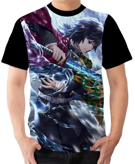 Imagem de Camiseta camisa Ads Tomioka Demon Slayer Kimetsu no yaiba