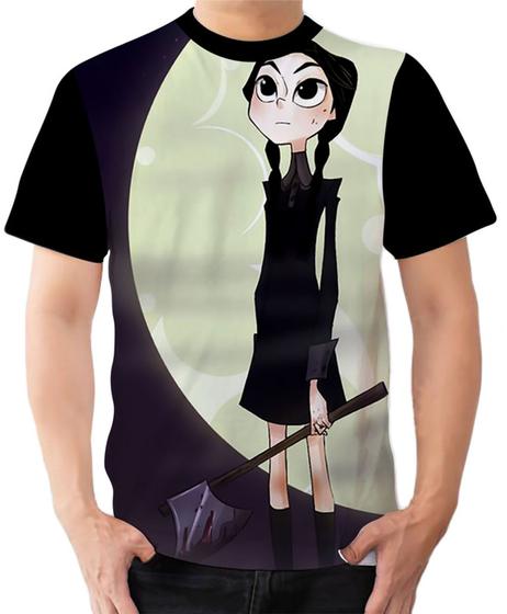 Imagem de Camiseta Camisa Ads Wandinha Machado Família Addams