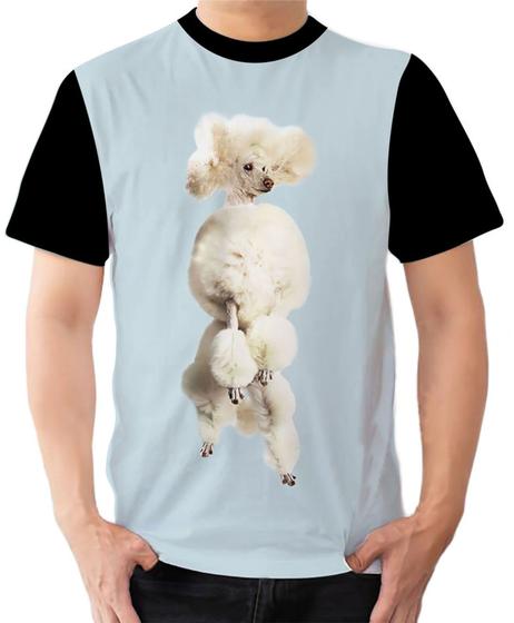 Imagem de Camiseta Camisa AdsPoodle Branco Cachorro Raça 1