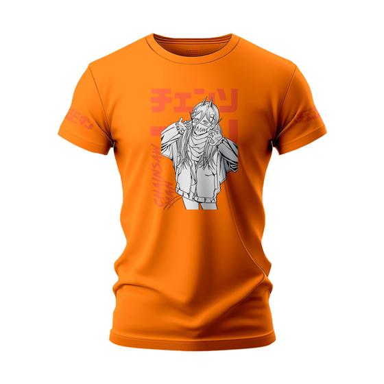 Imagem de Camiseta Camisa Anime Desenho Chainsaw Man Power Ref: 24