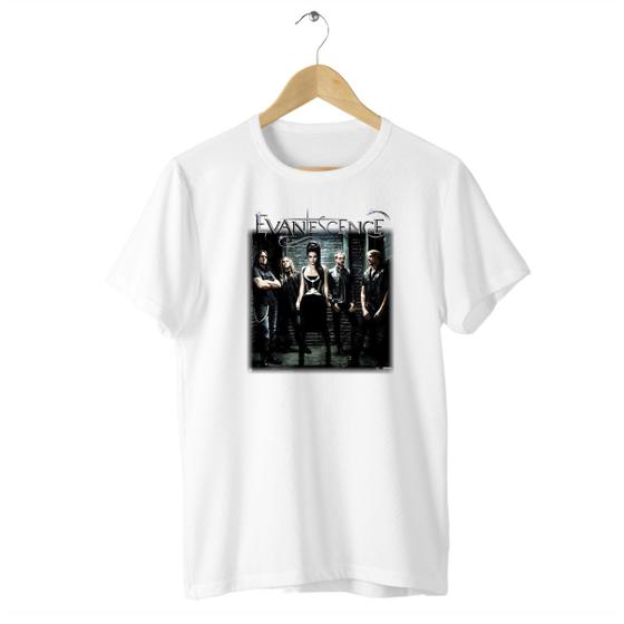 Imagem de Camiseta Camisa Banda Evanescence Integrantes Vocalista Amy Lee Rock Show