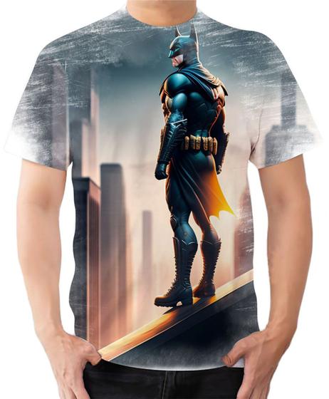 Camiseta camisa Batman Homem Morcego Dc - Estilo Vizu - Camiseta Masculina  - Magazine Luiza