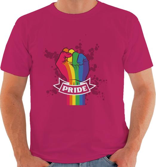 Imagem de Camiseta Camisa Blusa Lgbt Amor Orgulho Gay Novidade Top