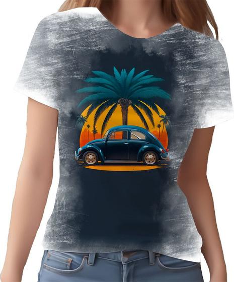 Imagem de Camiseta Camisa Carros Antigos Fusca Clássicos Automóveis 2