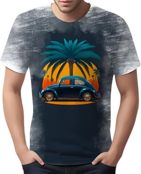 Imagem de Camiseta Camisa Carros Antigos Fusca Clássicos Automóveis 4