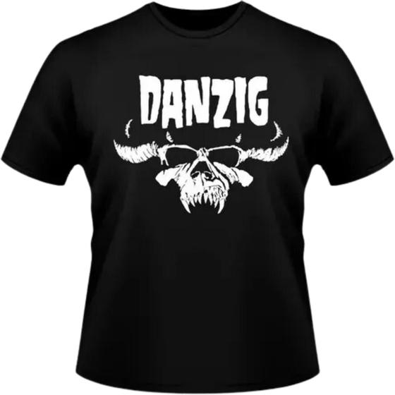 Imagem de Camiseta Camisa Danzig Banda De Rock 100% Algodão