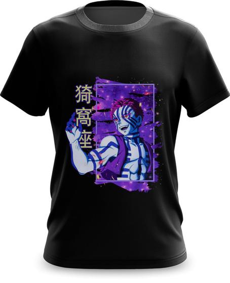 Imagem de Camiseta Camisa Demon Slayer Akaza Anime 05