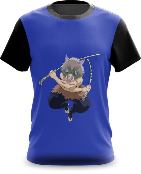 Imagem de Camiseta Camisa Demon Slayer Inosuke