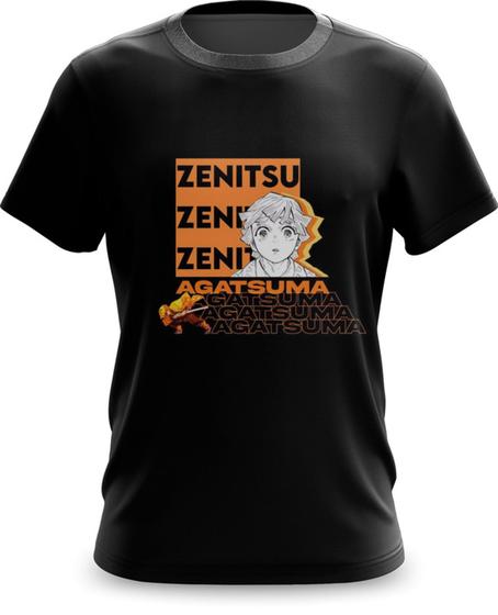 Imagem de Camiseta Camisa Demon Slayer Zenitsu Anime 12