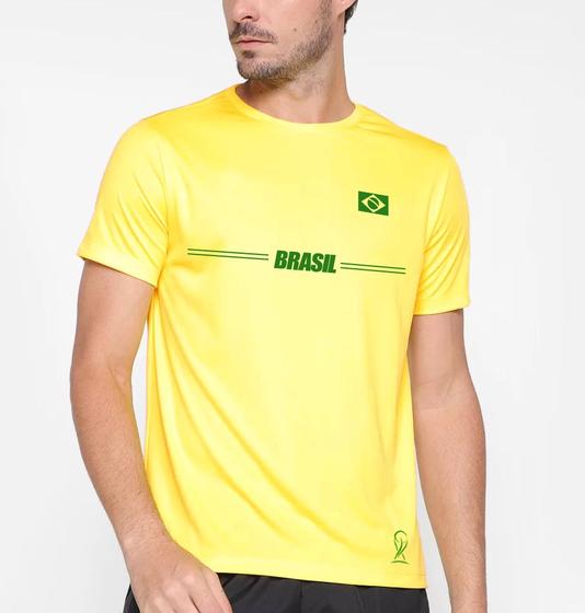 Imagem de Camiseta Camisa do Brasil Masculina Feminina Unissex Camisetas Patriota Para Copa Bandeira time