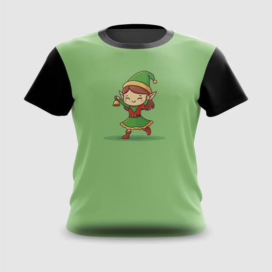 Imagem de Camiseta Camisa Elfo Papai Noel Duende Natal