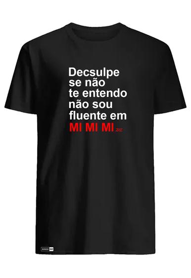 Imagem de Camiseta Camisa Engraçada Desculpe Se não Te Entendo Frase Personalizada