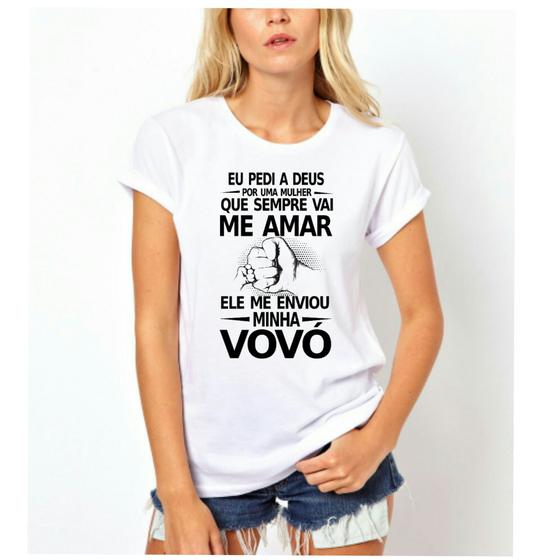 Imagem de Camiseta camisa feminina dia das mães vovó melhor amiga avó