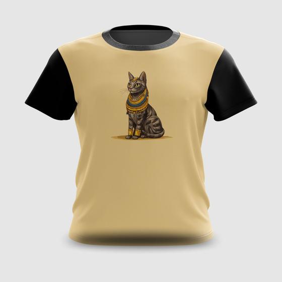 Imagem de Camiseta Camisa Gato Faraó Egito