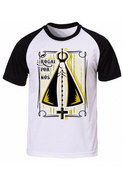 Imagem de Camiseta camisa infantil unissex Santa Nossa Senhora Aparecida