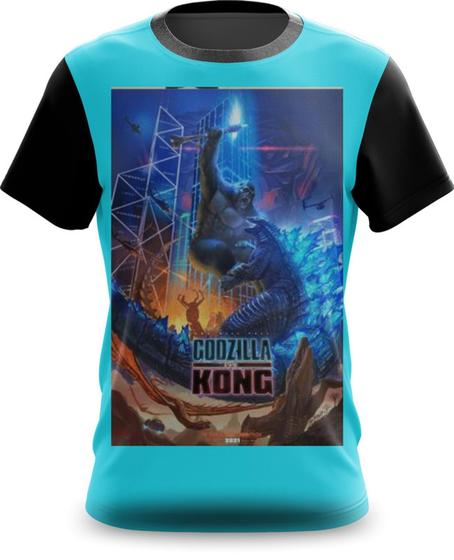 Imagem de Camiseta Camisa King Kong VS Godzilla 02
