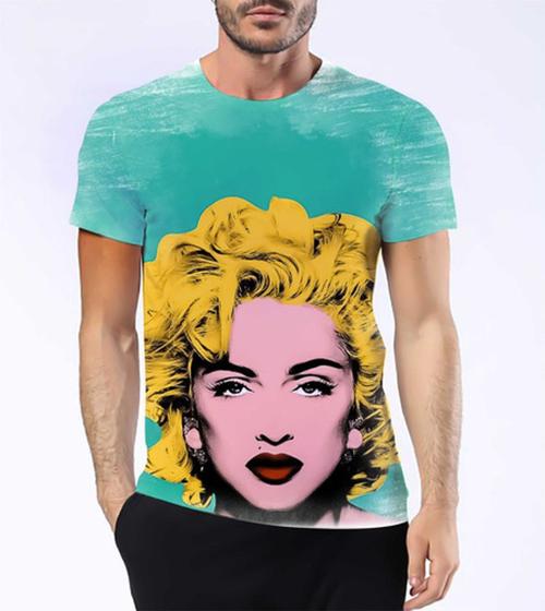 Imagem de Camiseta Camisa Madonna Cantora Pop 6