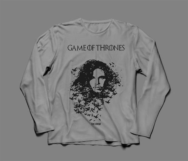 Imagem de Camiseta / Camisa Manga Longa Feminina Game Of Thrones Série