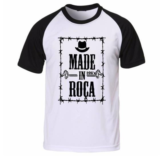 Imagem de Camiseta camisa masculina agro pecuária made in Roça