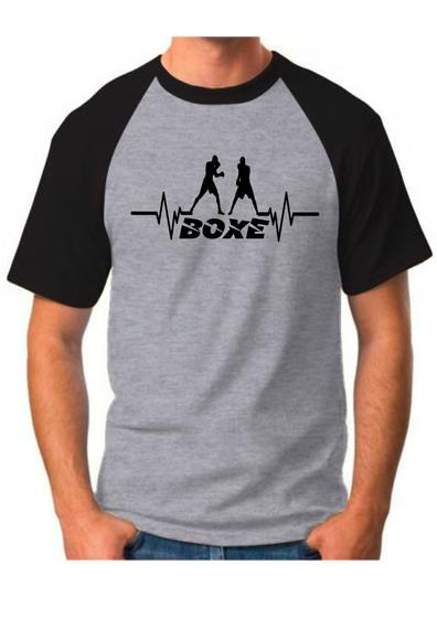 Imagem de Camiseta camisa masculina boxe lutador boxeador treino