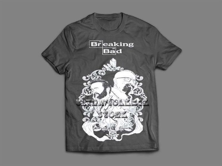 Imagem de Camiseta / Camisa Masculina Breaking Bad Série Walter White