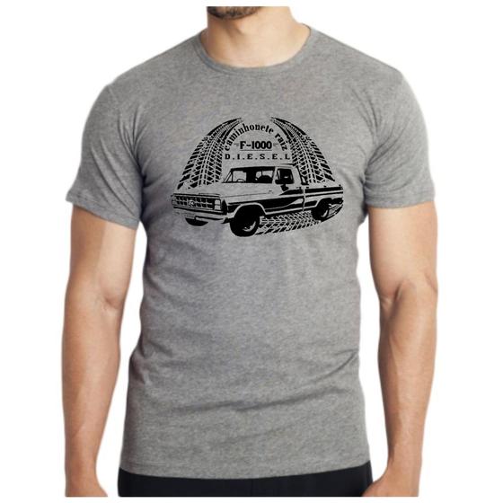 Imagem de Camiseta camisa masculina dia dos pais Caminhonete F1000 diesel