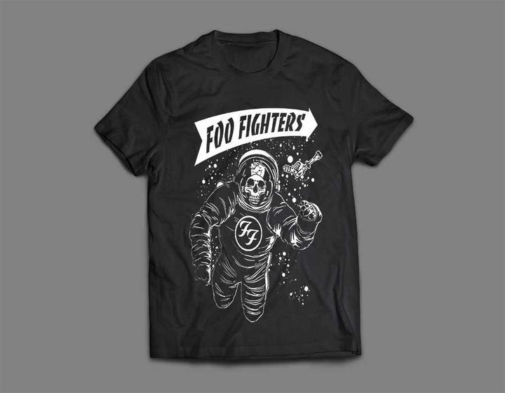 Imagem de Camiseta / Camisa Masculina Foo Fighters Dave Grohl