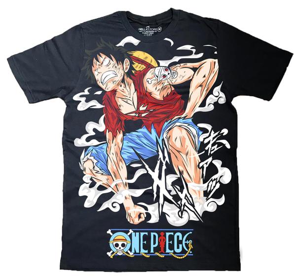 Imagem de Camiseta Camisa Masculina One Piece Luffy Infantil ANimes