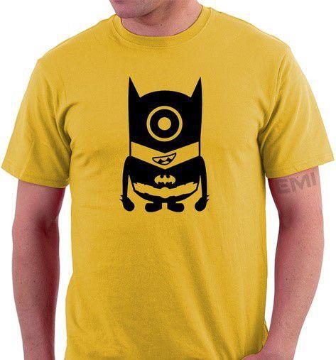 Imagem de Camiseta Camisa Minions Batmam Meu Malvado Favorito