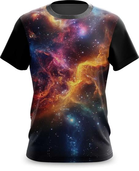 Imagem de Camiseta Camisa Nebulosas e Galáxias Universo