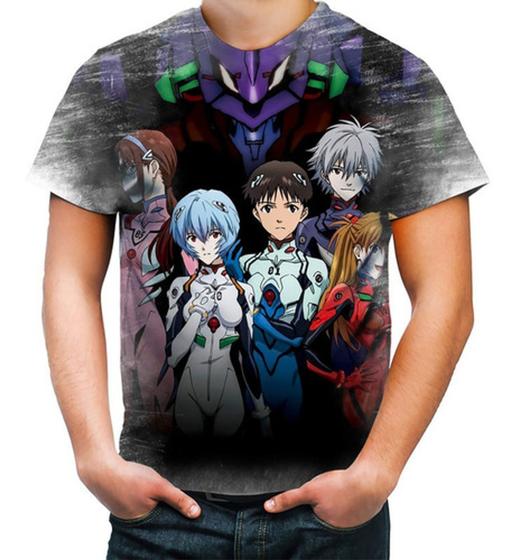 Style3 Rei Evangelion Camiseta Para Hombre T-Shirt Shinji Tokyo3 Neon
