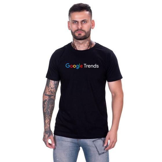 Imagem de Camiseta Camisa Nerd Internet Geek Google Trends