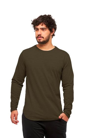 Imagem de Camiseta camisa oversized longline masculina