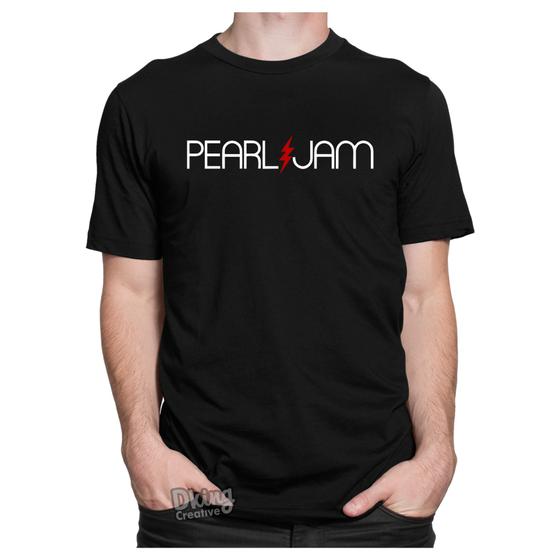 Imagem de Camiseta Camisa Pearl Jam Banda De Rock Musica
