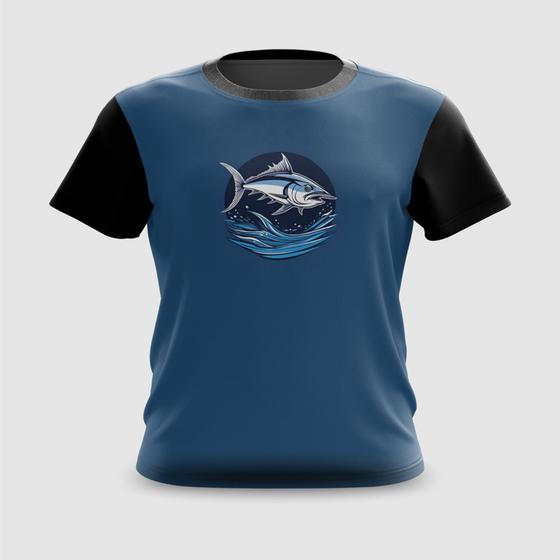 Imagem de Camiseta Camisa Peixe Feroz Oceano
